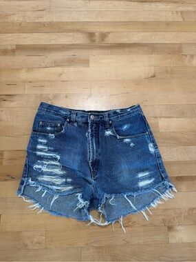 Vintage Route 66 High Rise Shorts